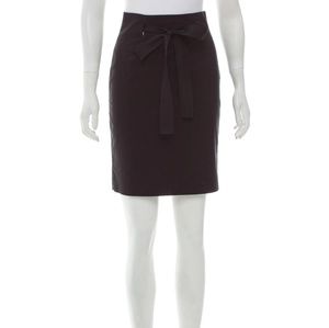 Robert Rodriguez bow pencil skirt